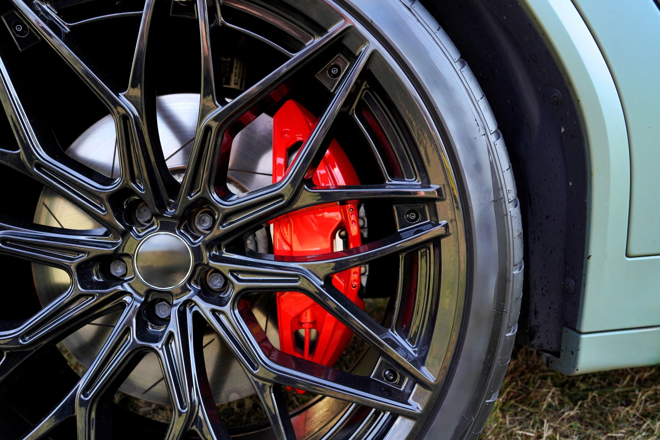 Luxury car paint correction detail